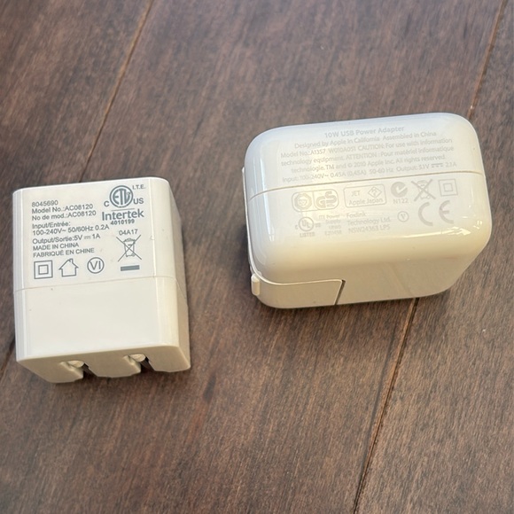 APPLE & NEXTECH USB Charging Block Plugs, Tech Accessory Travel Home iPhone iPad - Picture 3 of 8